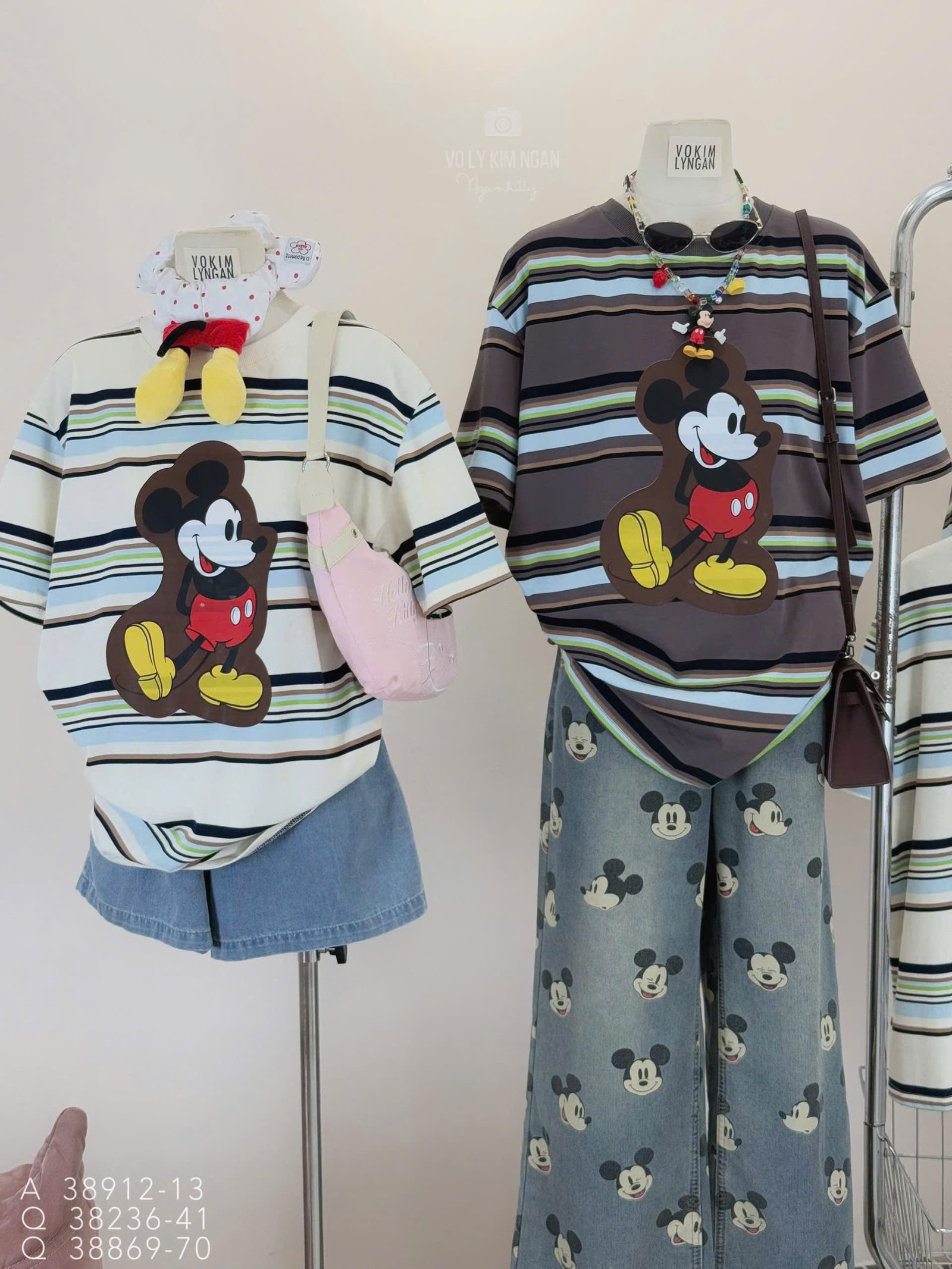 ÁO PHÔNG MICKEY SỌC - Hình ảnh 6