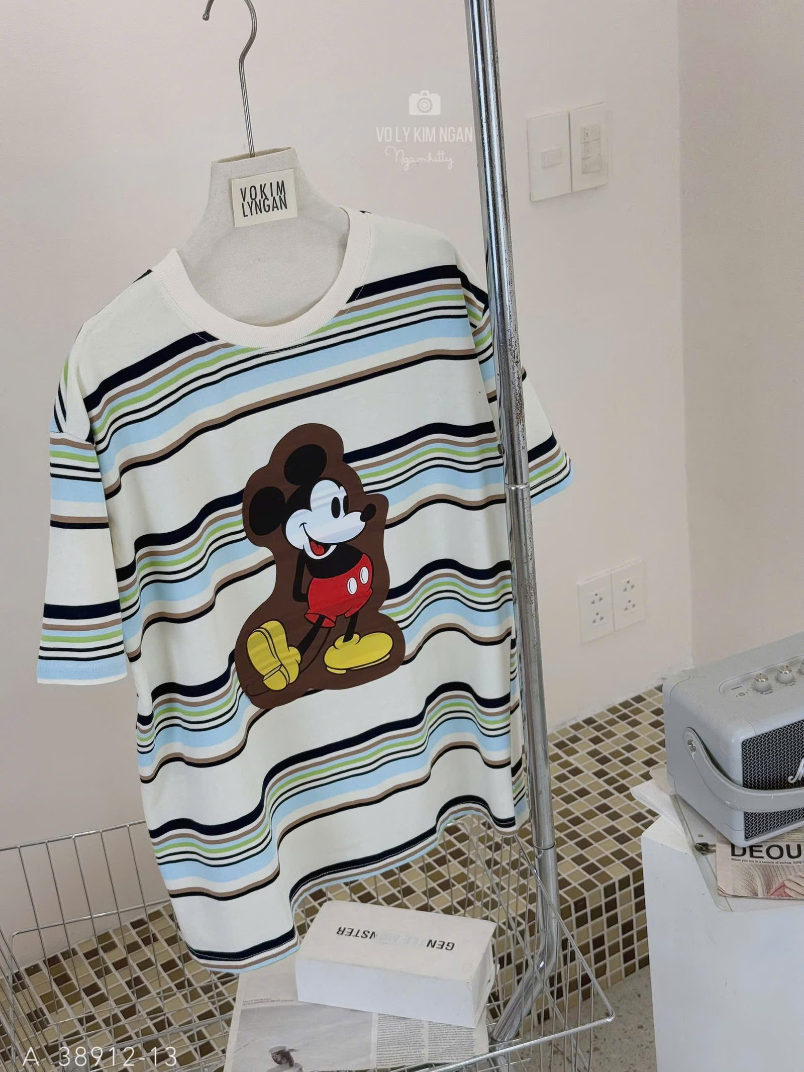 ÁO PHÔNG MICKEY SỌC - Hình ảnh 10