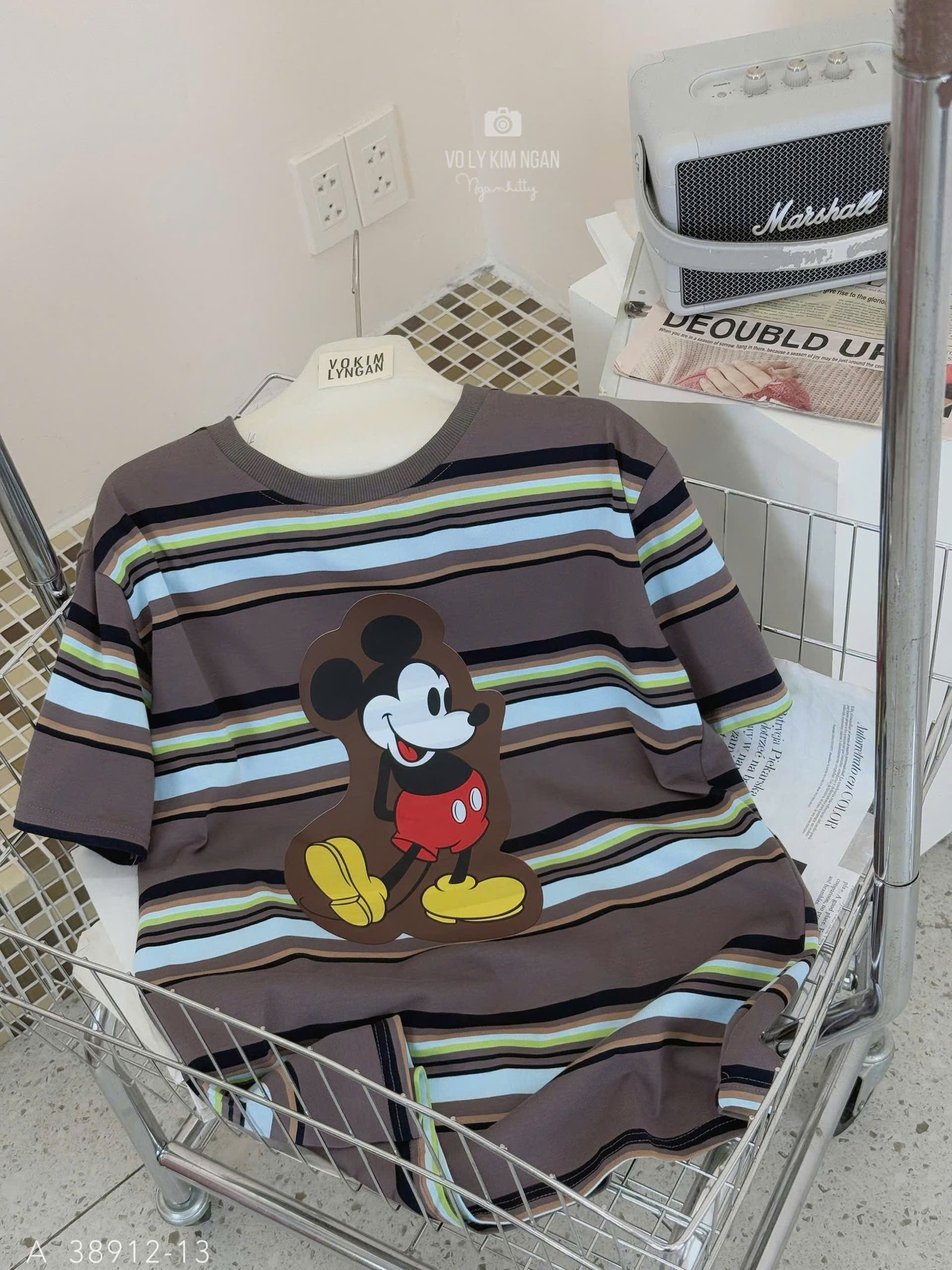 ÁO PHÔNG MICKEY SỌC - Hình ảnh 9