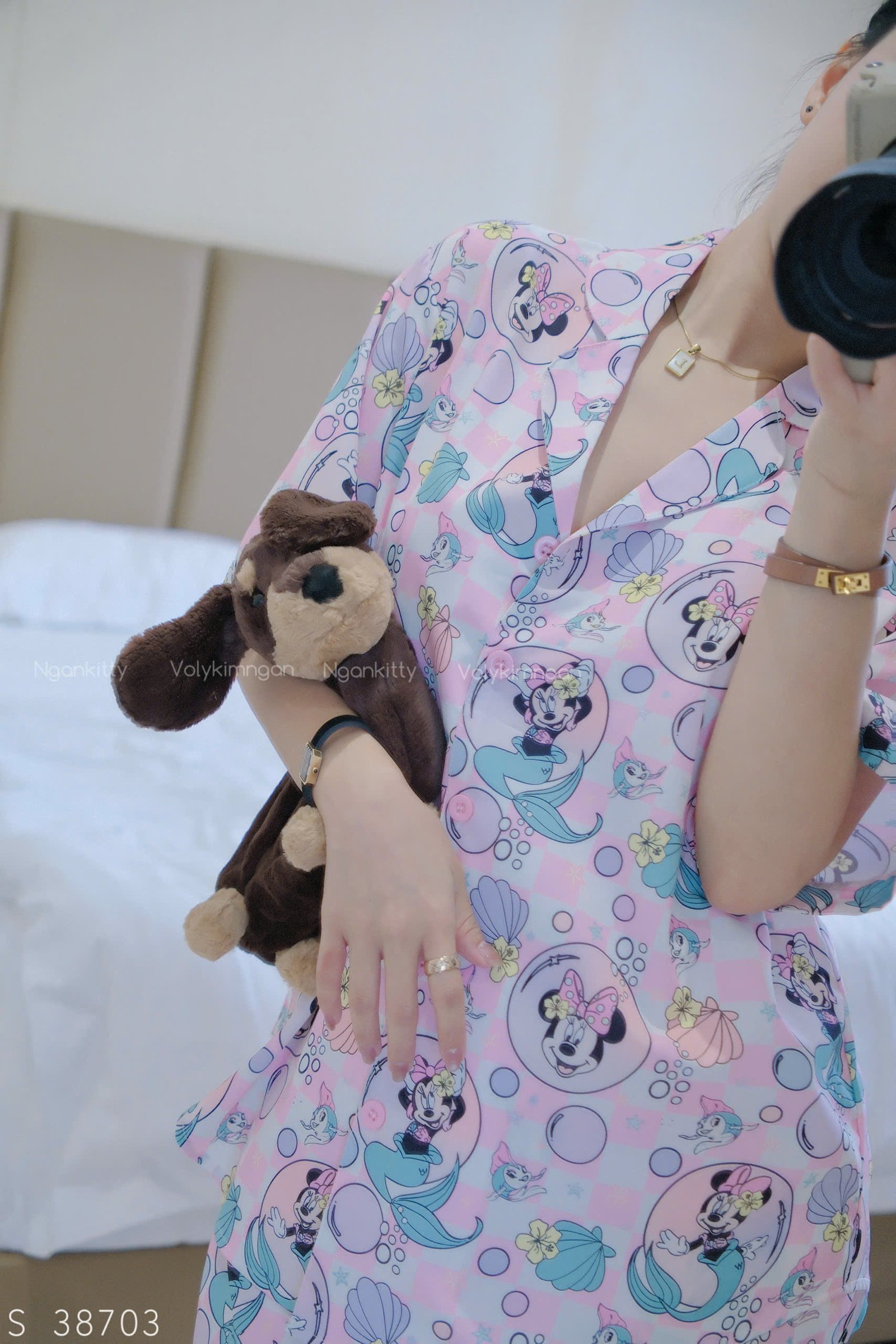 SET PIJAMA SHORT MINNIE TIÊN CÁ - Hình ảnh 10