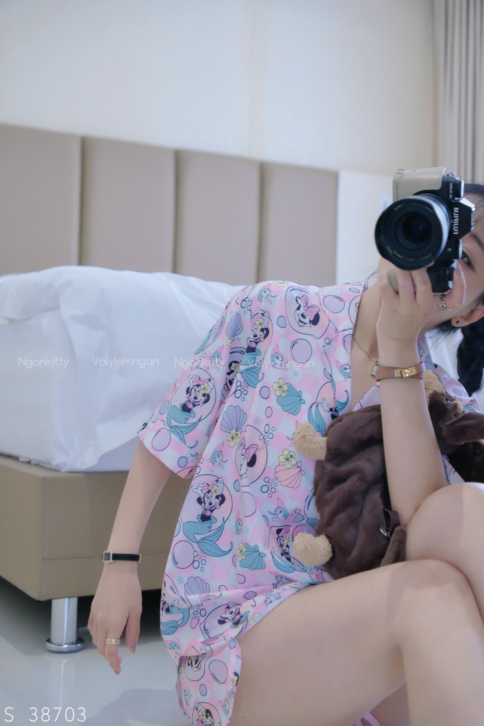 SET PIJAMA SHORT MINNIE TIÊN CÁ - Hình ảnh 7