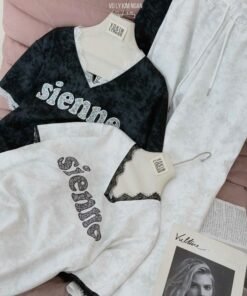 Alternative view of SET LOANG SIENNE CỔ VIỀN REN