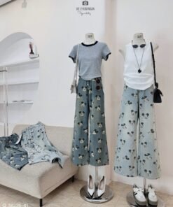 Alternative view of QUẦN JEAN SUÔNG MICKEY