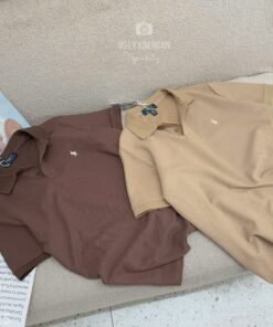 Alternative view of ÁO BASIC POLO LAUREN