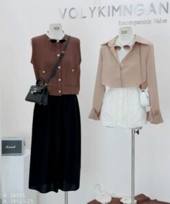 Alternative view of ÁO CARDIGAN SN NÚT VÀNG