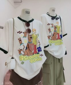 ÁO PHÔNG VIỀN CỔ SCOOPY - DOO