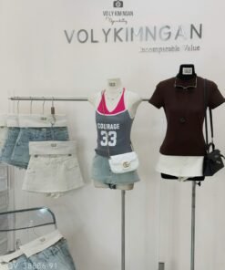 Alternative view of QUẦN VÁY MIX TÚI CO GIÃN