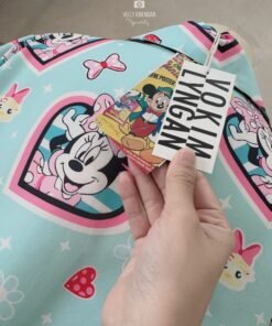 Alternative view of SET PIJAMA DÀI CHUỘT MINNIE XANH MINT