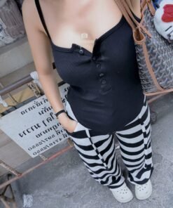 Alternative view of SET ÁO 2S QUẦN SUÔNG SỌC