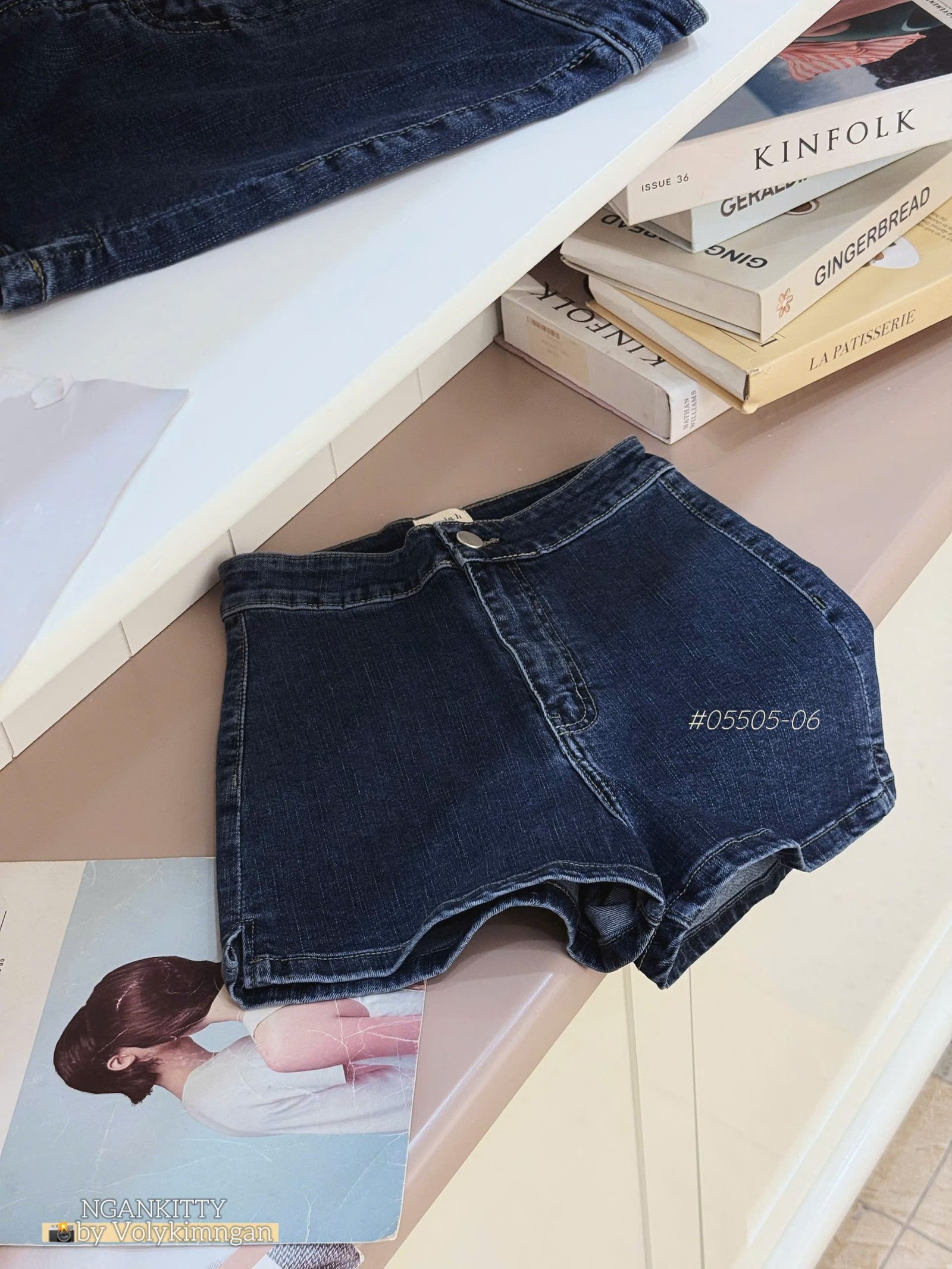 QUẦN SHORT JEAN LƯNG CAO LOUIS - Ảnh 7
