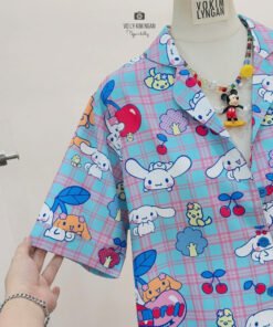 Alternative view of SET PIJAMA DÀI CINNAMOROLL