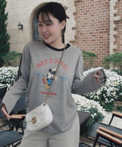 Alternative view of ÁO TAY DÀI MICKEY NEEDWAVE