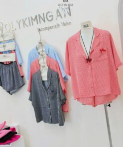 Alternative view of SET SƠMI CARO TÚI NƠ