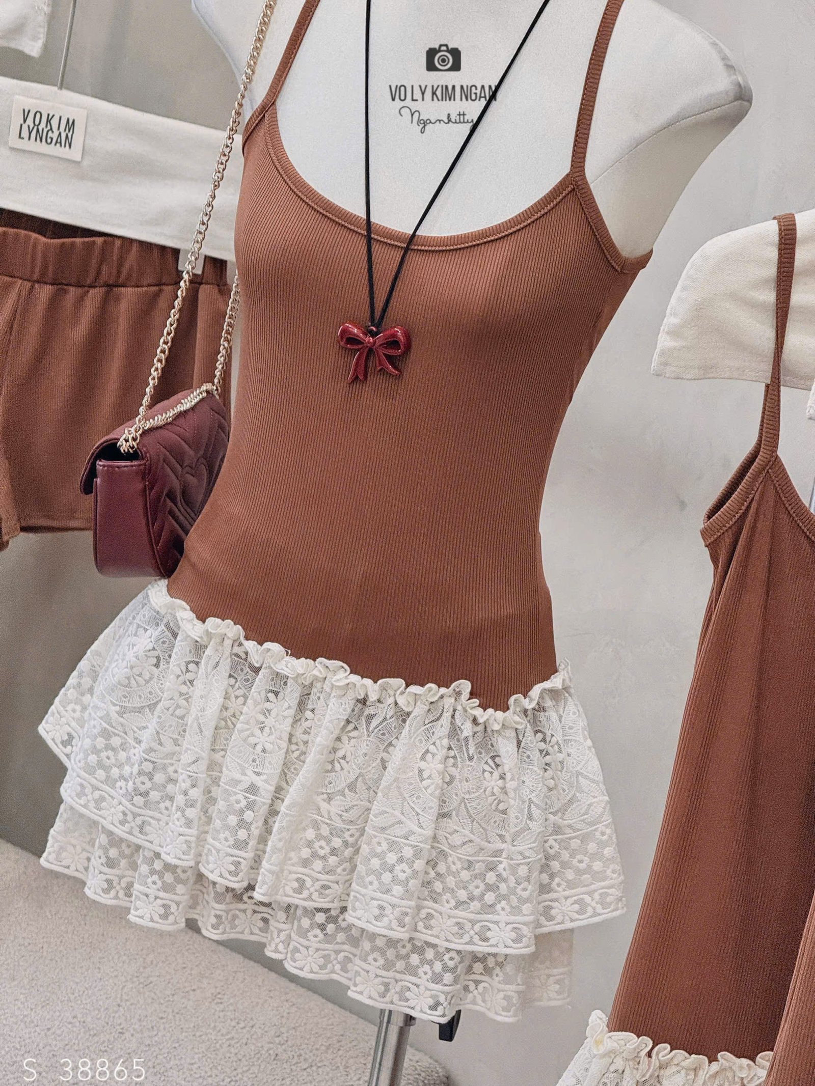 SET ÁO 2S VIỀN REN BÈO - Hình ảnh 2