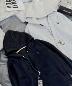 Alternative view of ÁO KHOÁC NỈ LOGO THÊU