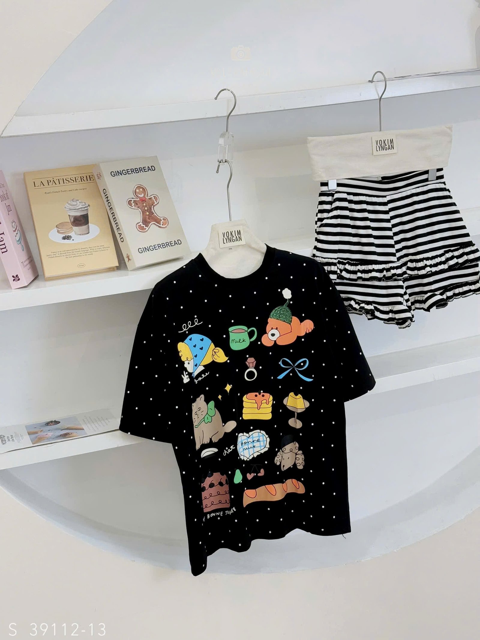 SET ÁO BI QUẦN SỌC TẦNG - Hình ảnh 6