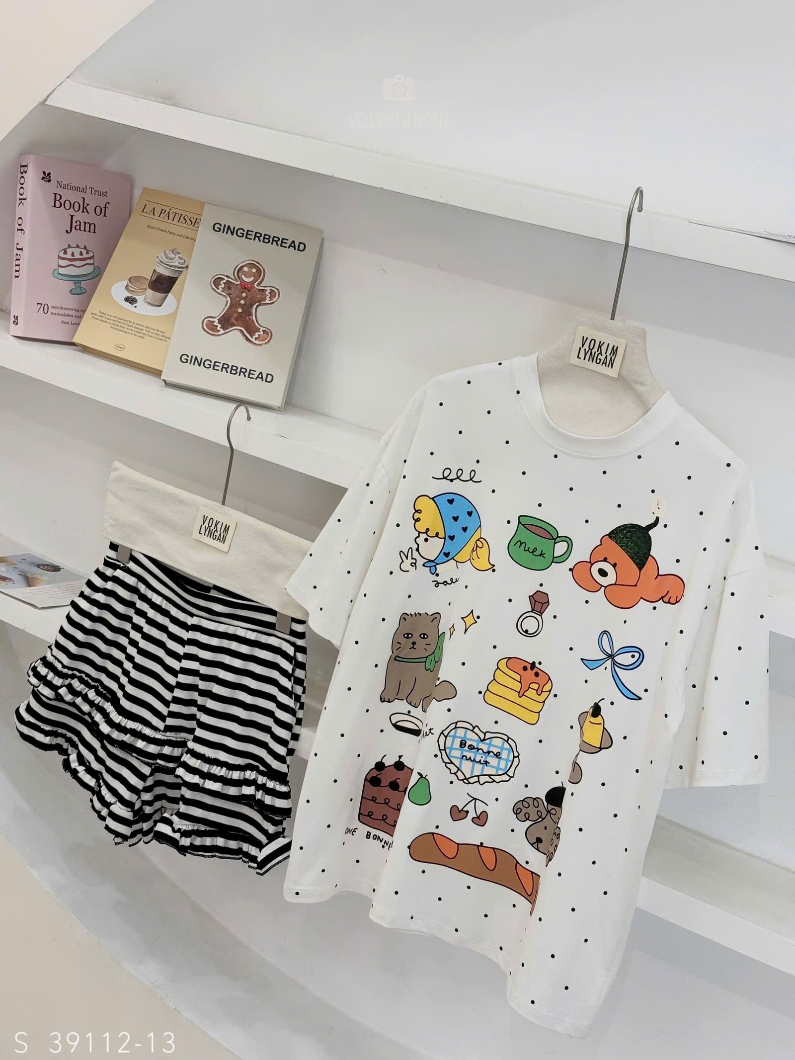 SET ÁO BI QUẦN SỌC TẦNG - Hình ảnh 9