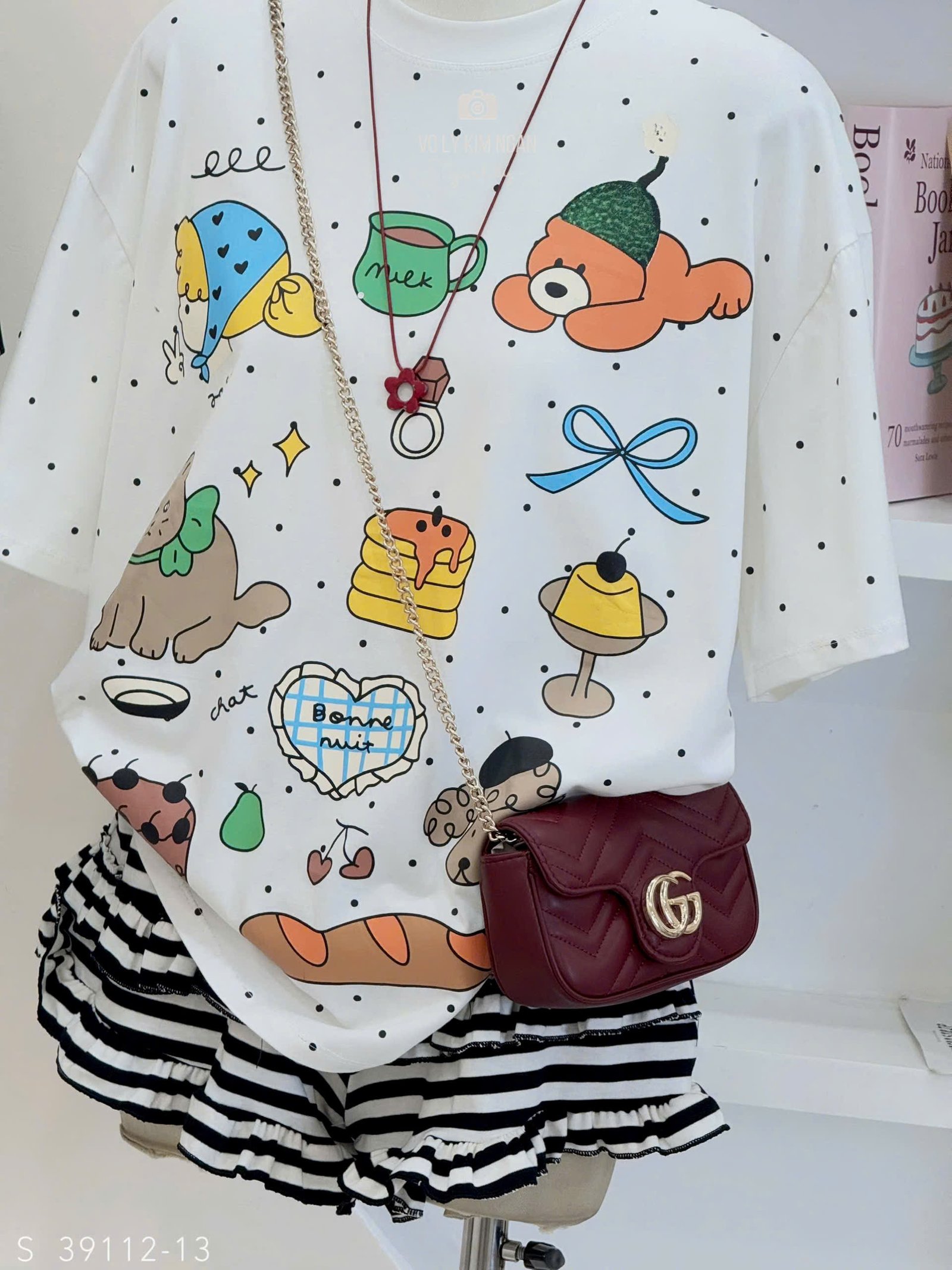 SET ÁO BI QUẦN SỌC TẦNG - Hình ảnh 10