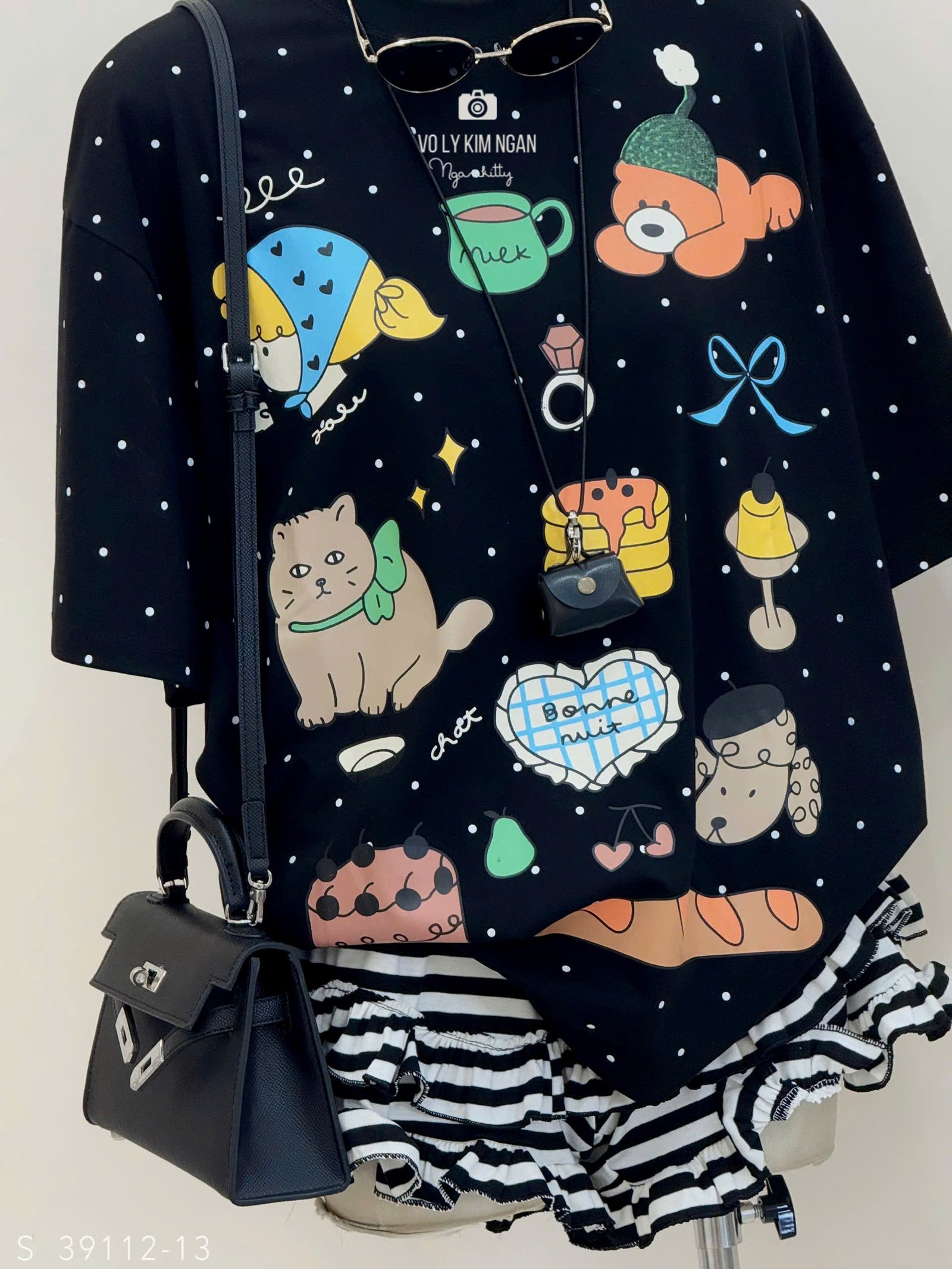 SET ÁO BI QUẦN SỌC TẦNG - Hình ảnh 2