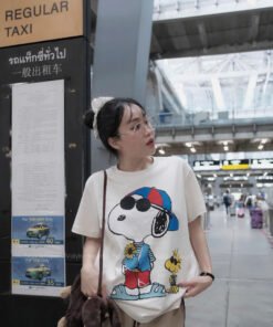 Alternative view of ÁO BASIC CHÓ SNOPPY CUTE