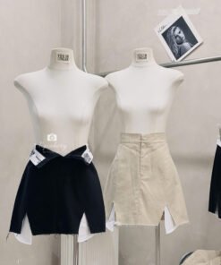 CHÂN VÁY LẬT LƯNG CHỮ