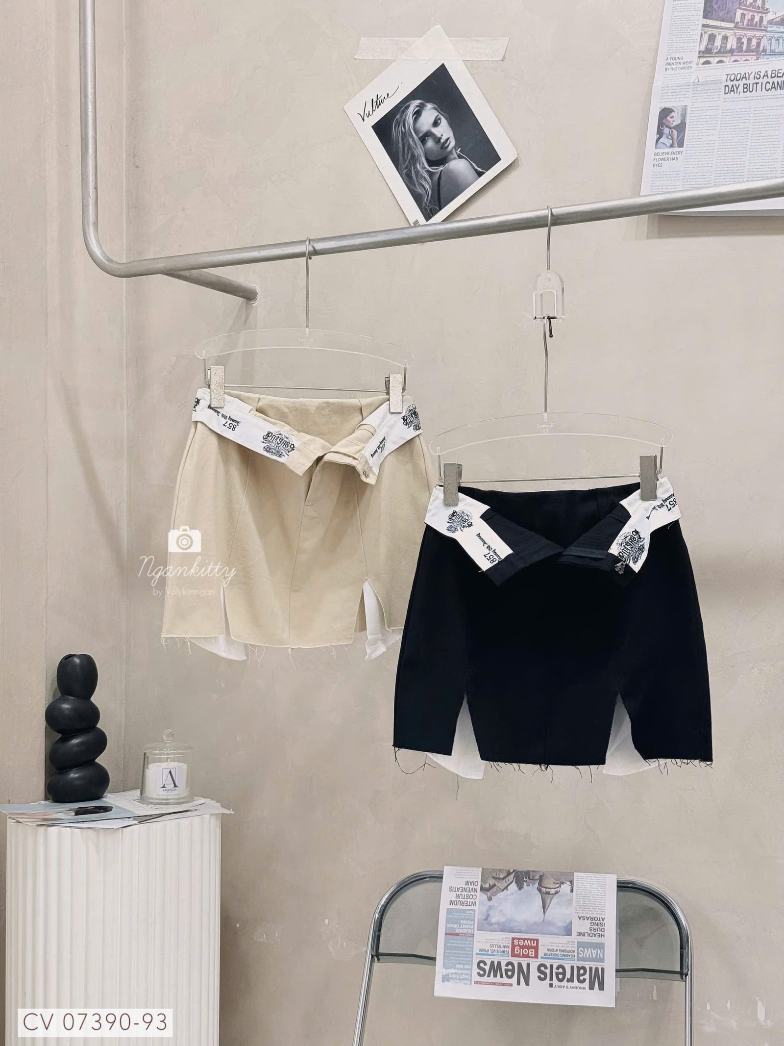 CHÂN VÁY LẬT LƯNG CHỮ - Hình ảnh 8