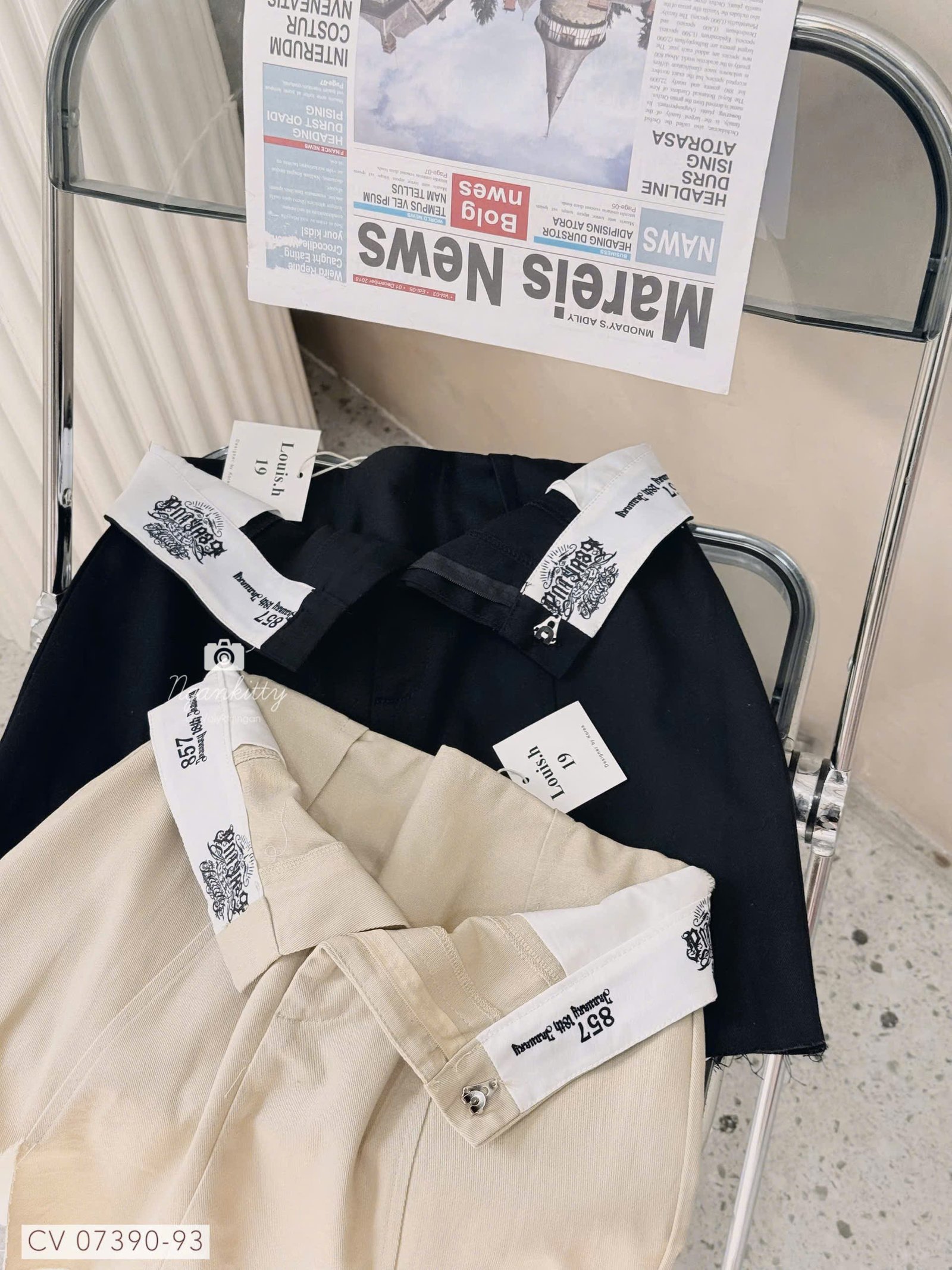 CHÂN VÁY LẬT LƯNG CHỮ - Hình ảnh 7