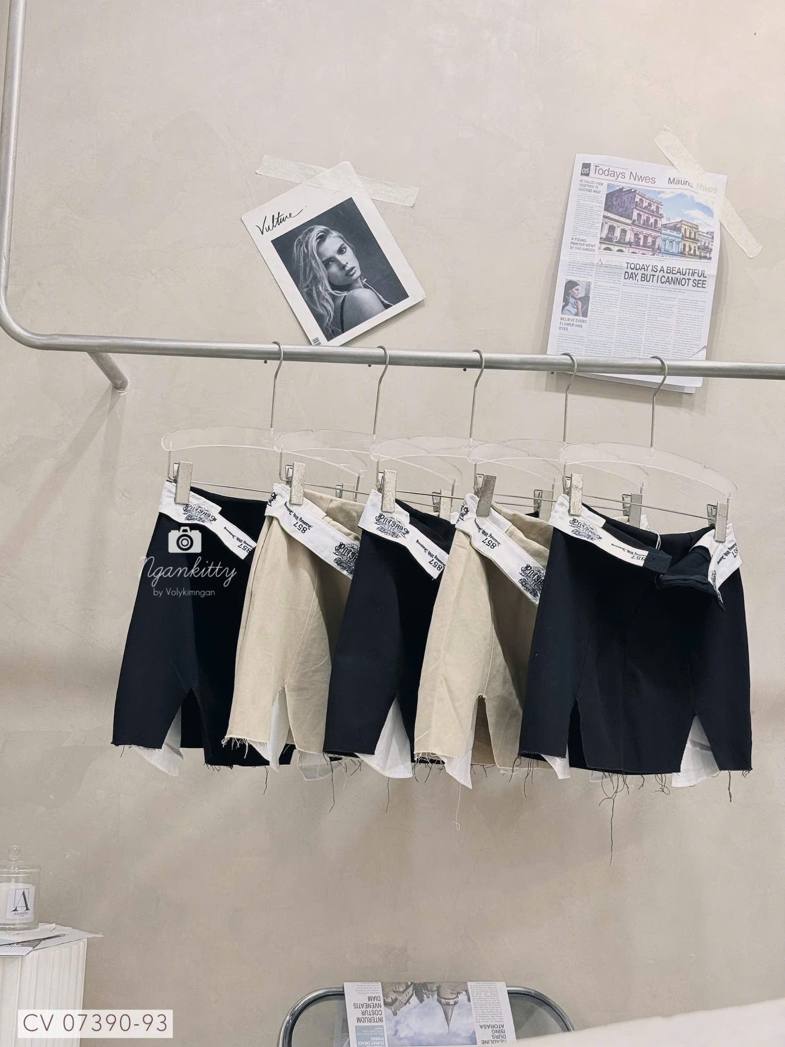 CHÂN VÁY LẬT LƯNG CHỮ - Hình ảnh 6