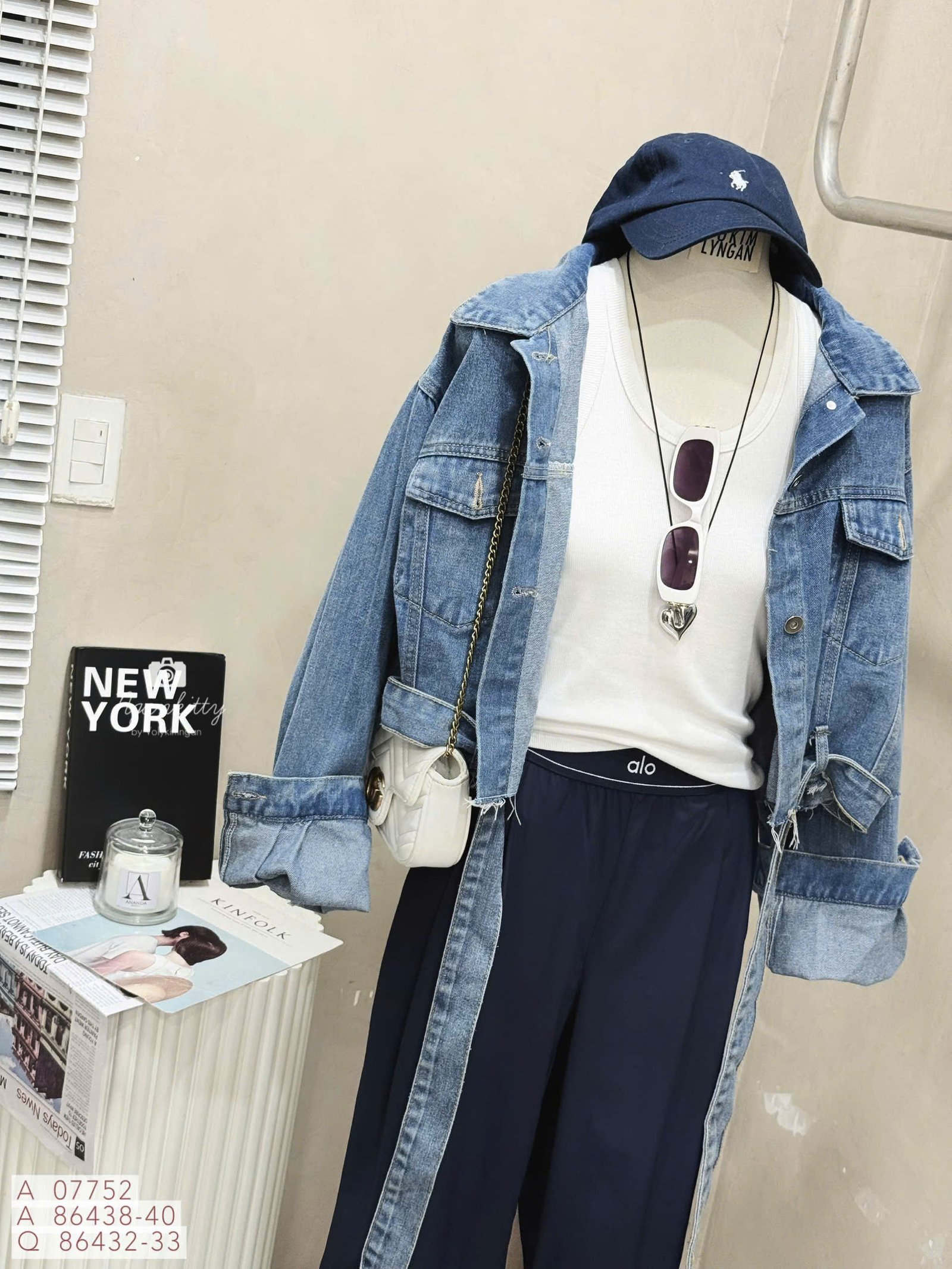 ÁO KHOÁC DENIM RÁCH - Hình ảnh 5