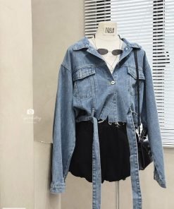 ÁO KHOÁC DENIM RÁCH