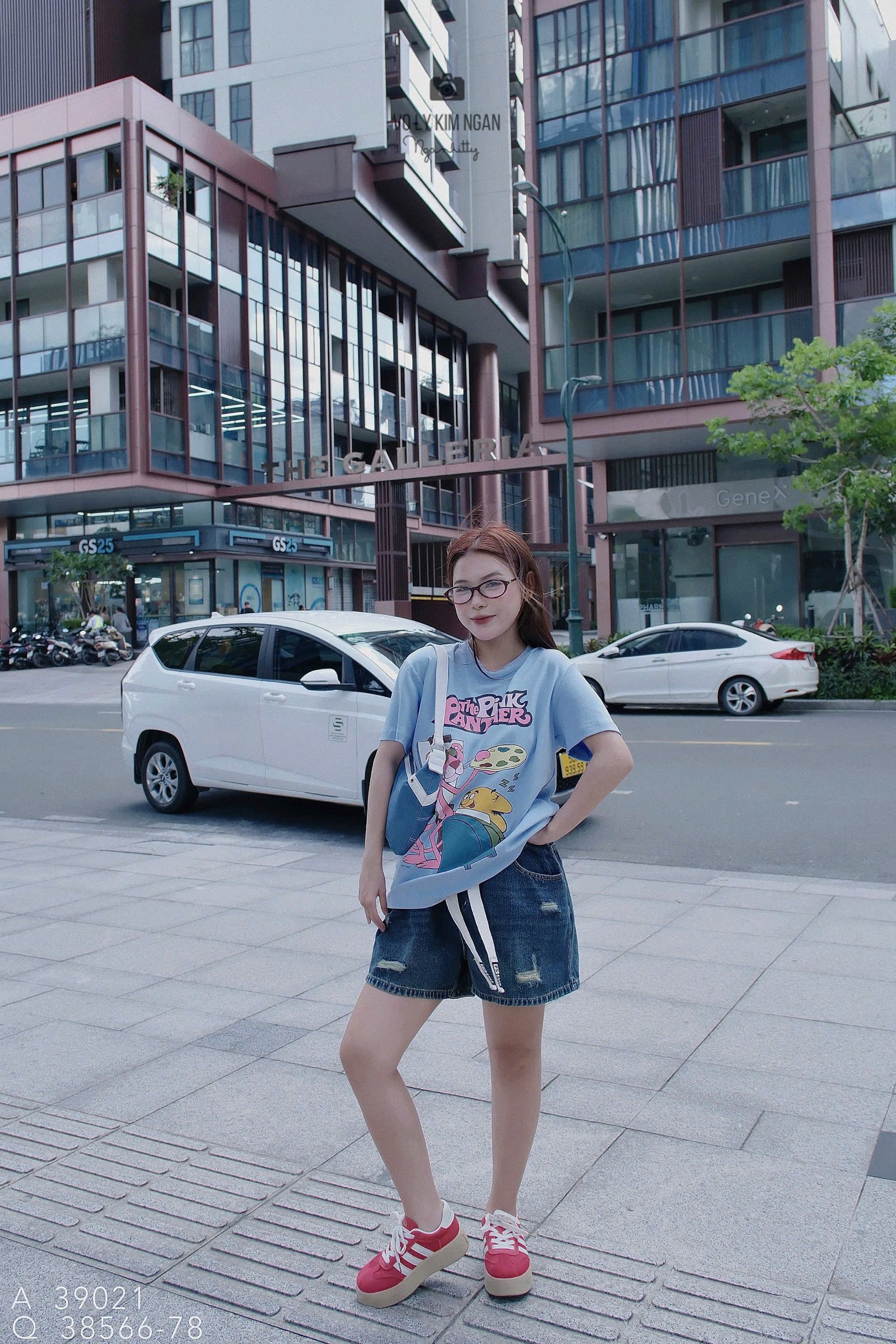 ÁO THE PINK PANTHER XANH BLUE - Hình ảnh 6