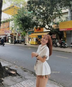 Alternative view of SET VÁY QUẦN MIX BBR BÈO