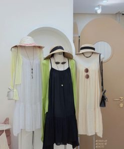 ĐẦM 2S LINEN TRƠN