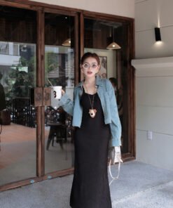 Alternative view of SET VÁY 2S KHOÁC JEAN