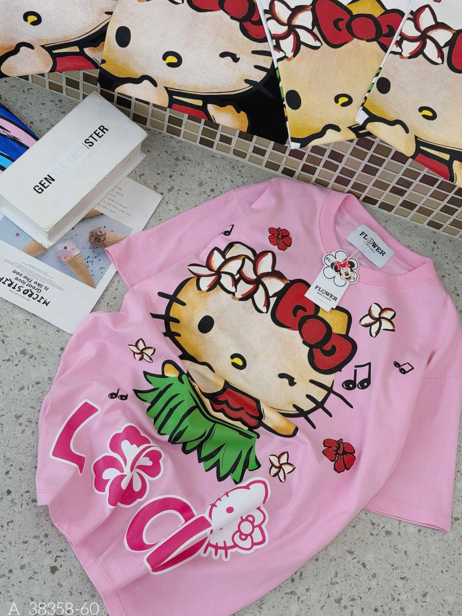 ÁO HELLO KITTY HAWAI - Hình ảnh 4