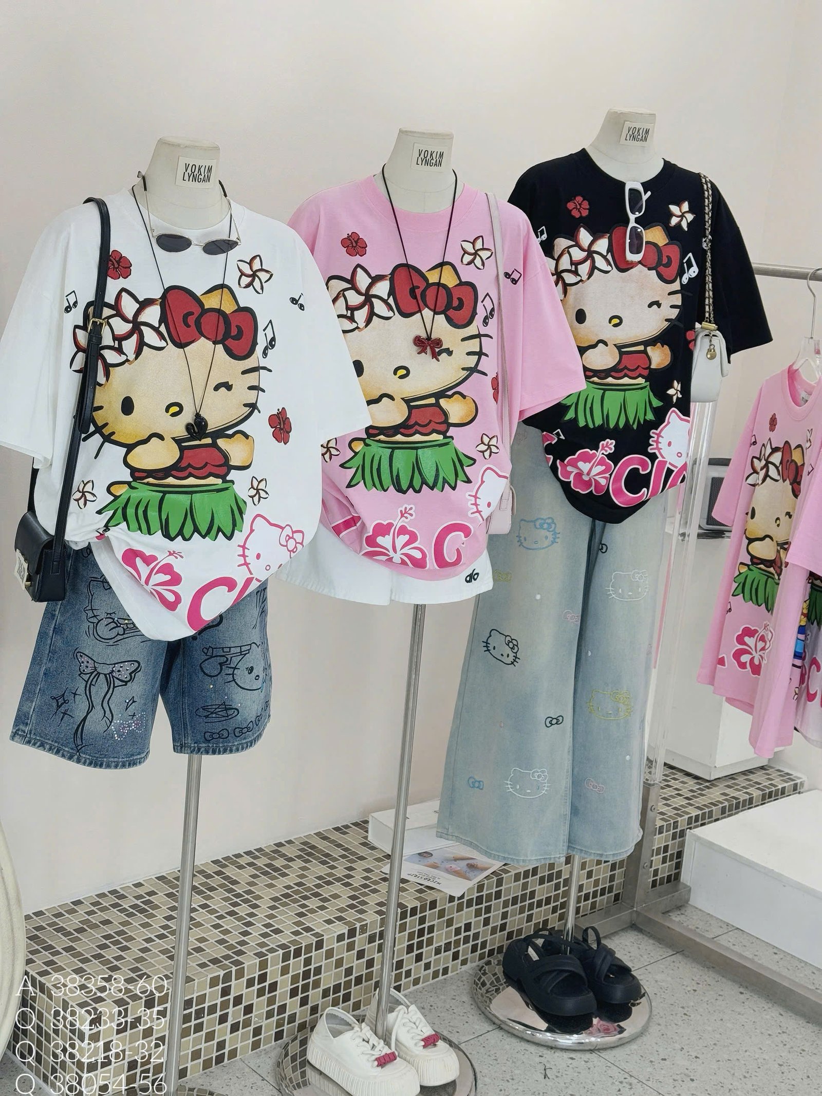 ÁO HELLO KITTY HAWAI