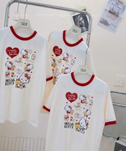 Alternative view of ÁO HELLO KITTY VIỀN ĐỎ