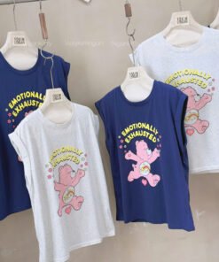 ÁO TAY CỌC XẮN CARE BEAR