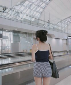 Alternative view of ÁO CROP YẾM CELINE