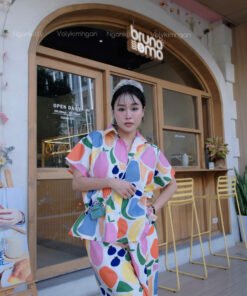 Alternative view of SET SƠ MI TRÁI CÂY QUẦN NGỐ