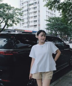 Alternative view of ÁO PEPLUM PHỐI KAKI HÔNG