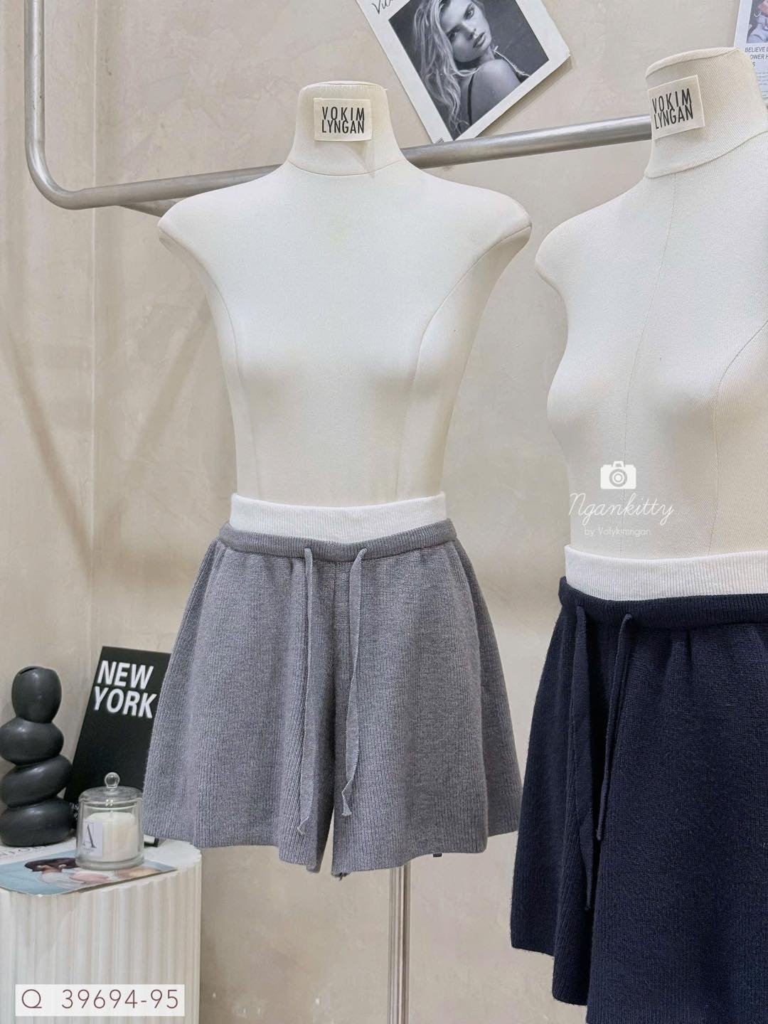 QUẦN SHORT RÚT MONTERGI LƯNG TRẮNG - Hình ảnh 2