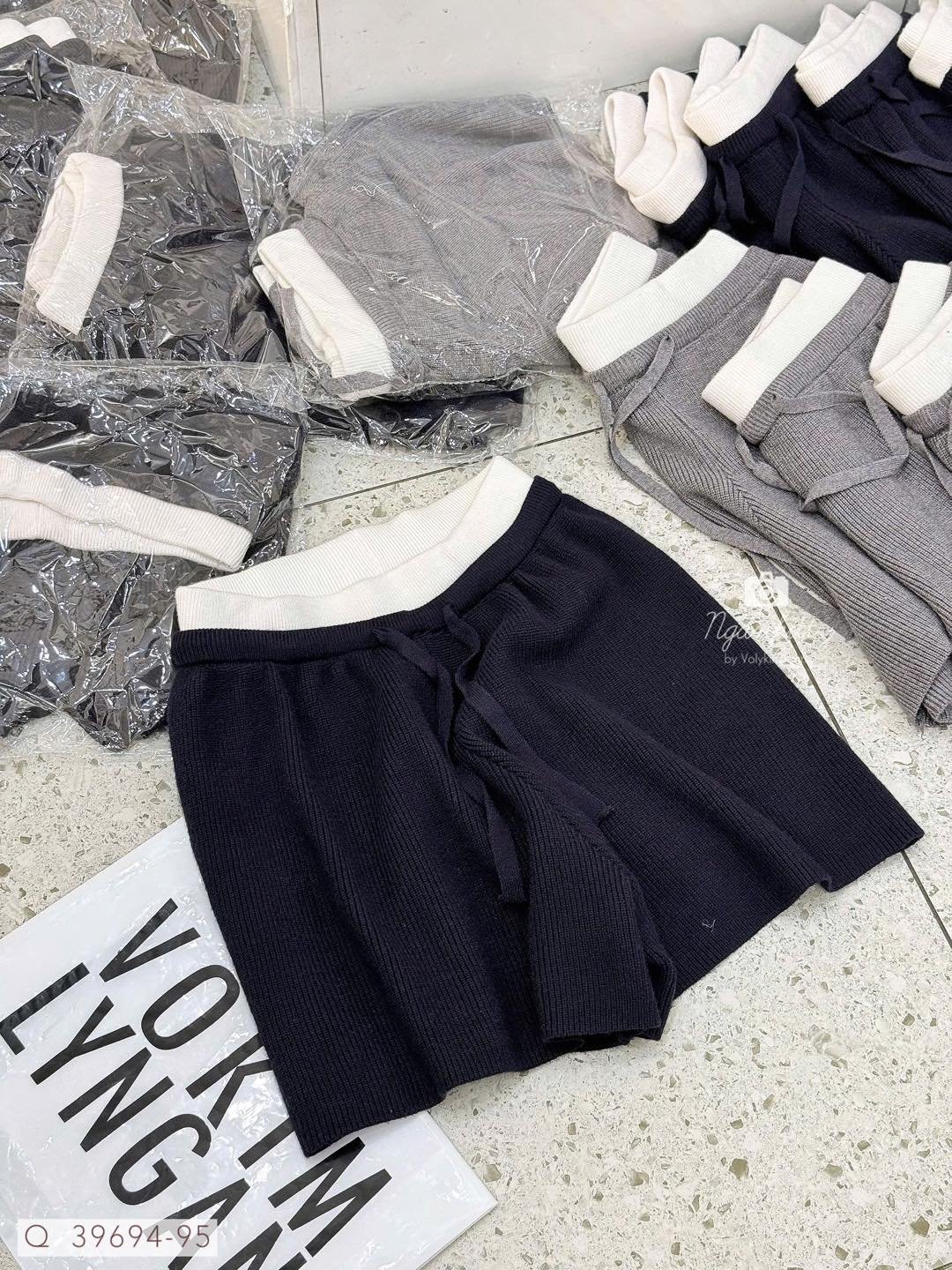 QUẦN SHORT RÚT MONTERGI LƯNG TRẮNG - Hình ảnh 5