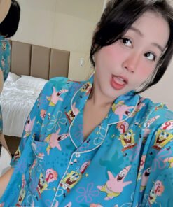 Alternative view of SET PIJAMA SHORT STRONGBOB