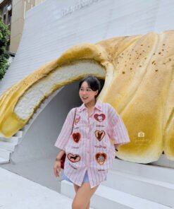 Alternative view of ÁO SƠMI CHÓ TIM