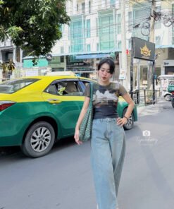 Alternative view of ÁO MÈO BABYTEE LƯỚI