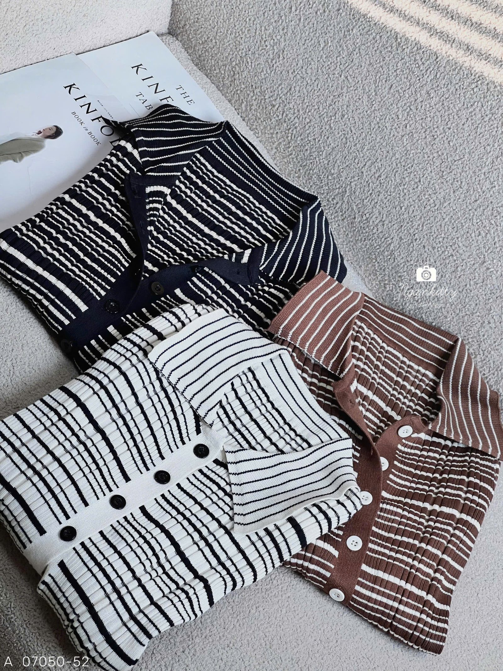 ÁO LEN TĂM SỌC TD CỔ LẬT - Hình ảnh 9