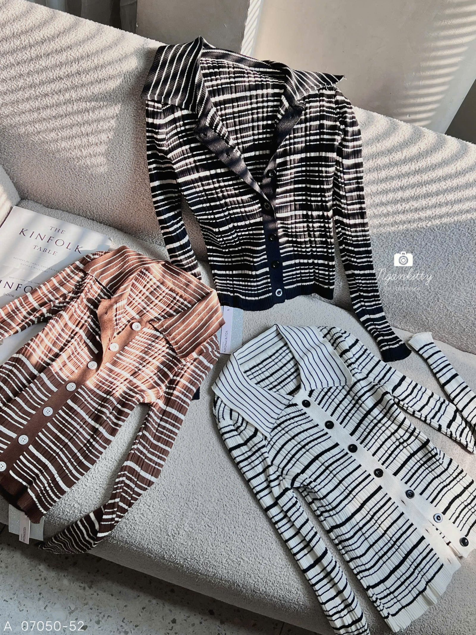 ÁO LEN TĂM SỌC TD CỔ LẬT - Hình ảnh 2