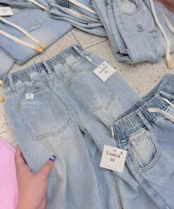 Alternative view of QUẦN JEAN BAGGY LƯNG CHUN