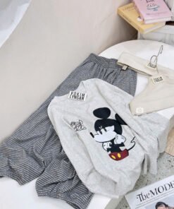 Alternative view of SET TAY DÀI MICKEY QUẦN SUÔNG BO